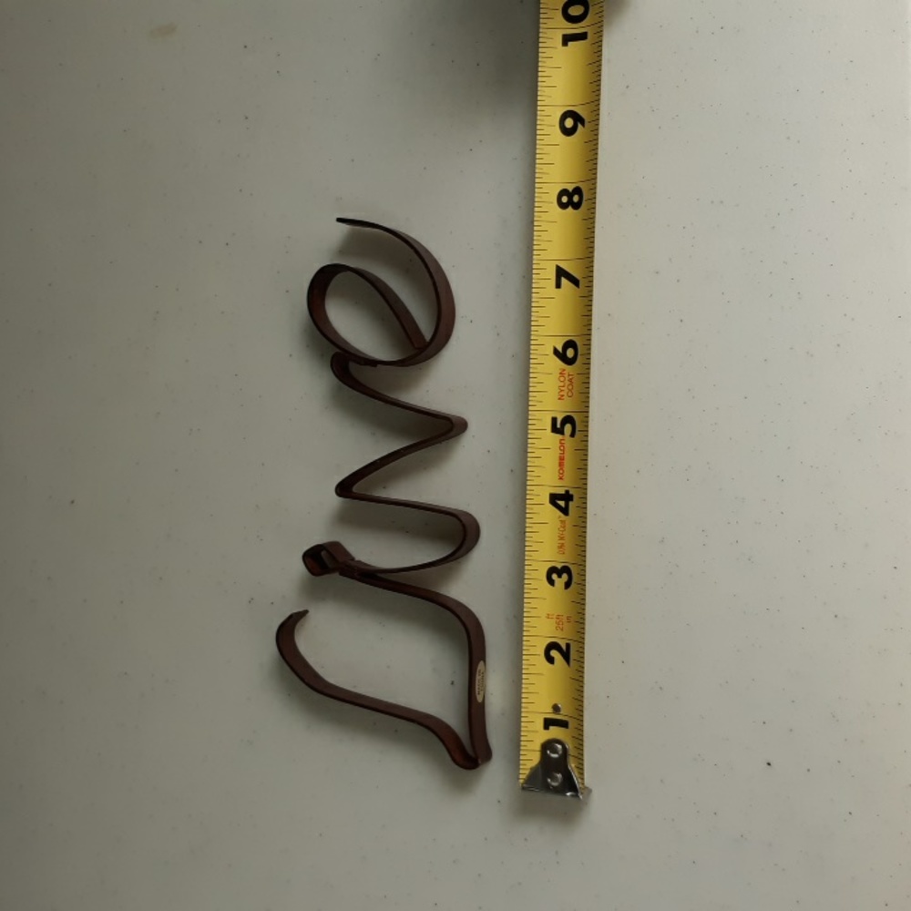 LOVE LAUGH LIVE Metal Wall Decor - Picture 5 of 5